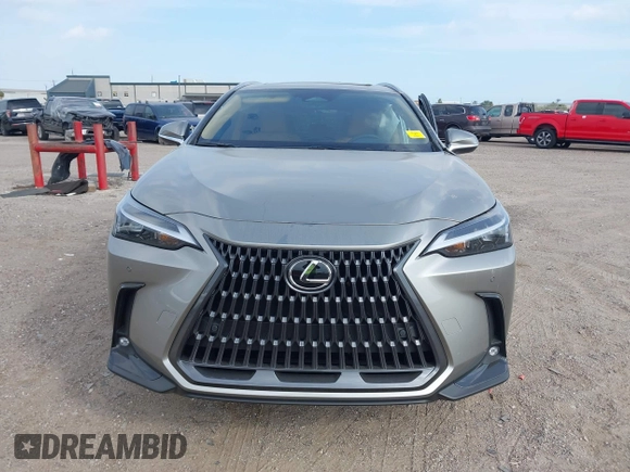 2025 Lexus NX with VIN 2T2GDCAZ1SC021039, listed as a IAAI auction lot 40957519 with 897 mi miles. Bid and sale history available at carsss.com. Image 12.