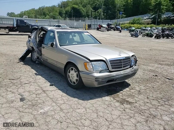 1996 Mercedes-Benz S Class with VIN WDBGA33EXTA319438, listed as a Copart auction lot 68985544 with NaN miles and Salvage Title. Bid and sale history available at carsss.com. Image 10.