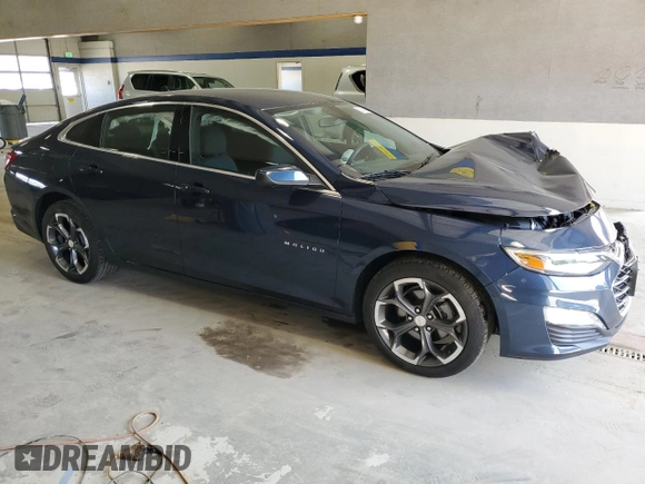 2022 Chevrolet Malibu LT with VIN 1G1ZD5ST6NF178203, listed as a Copart auction lot 52774825 with 32,995 mi miles and Salvage Title. Bid and sale history available at DreamBid. Image 4.