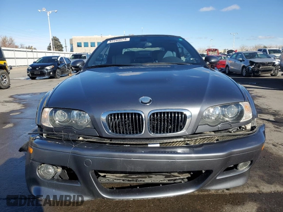 2002 BMW 3 Series M3 with VIN WBSBR93432PK00133, listed as a Copart auction lot 87243574 with 47,715 mi miles and Salvage Title. Bid and sale history available at carsss.com. Image 5.
