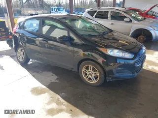 2018 Ford Fiesta SE with VIN 3FADP4EJ2JM114155, listed as a IAAI auction lot 41877779 with NaN miles. Bid and sale history available at carsss.com. Image 1.