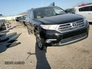 2011 Toyota Highlander Limited with VIN 5TDDK3EH8BS048969, listed as a Copart auction lot 48258085 with 145,180 mi miles and Salvage title. Bid and sale history available at DreamBid. Image 12.