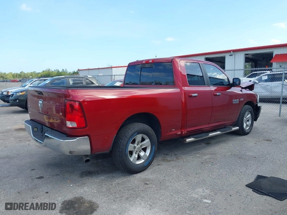 2014 Ram 1500 SLT with VIN 1C6RR6GT1ES184562, listed as a IAAI auction lot 41583461 with 138,594 mi miles. Bid and sale history available at carsss.com. Image 4.