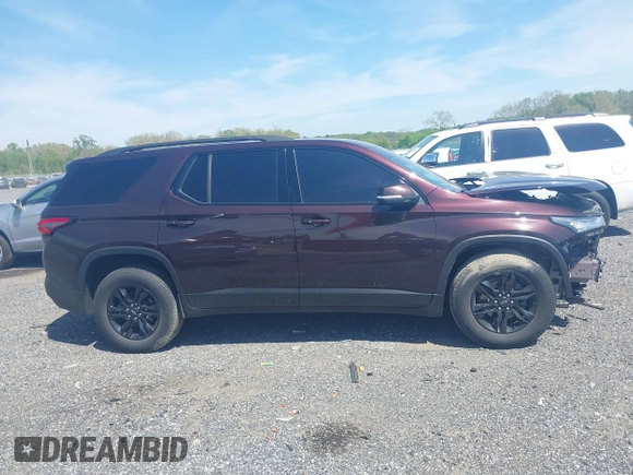 2022 Chevrolet Traverse LT Cloth z VIN 1GNEVGKW1NJ164383, wystawiony jako IAAI lot #42144426 z przebiegiem 50 391 mil mil oraz . Historia ofert i sprzedaży dostępna na DreamBid. Obrazek 14.