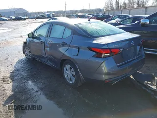 2020 Nissan Versa S with VIN 3N1CN8DV2LL891339, listed as a IAAI auction lot 41194153 with 21,222 mi miles and . Bid and sale history available at DreamBid. Image 3.