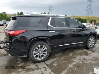 2021 Chevrolet Traverse Premier with VIN 1GNEVKKW8MJ124268, listed as a Copart auction lot 66551544 with 29,280 mi miles and Salvage Title. Bid and sale history available at carsss.com. Image 3.