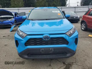 2021 Toyota RAV4 Hybrid LE with VIN 2T3MWRFV6MW114352, listed as a Copart auction lot 48451135 with 118,835 mi miles and Salvage Title. Bid and sale history available at carsss.com. Image 5.