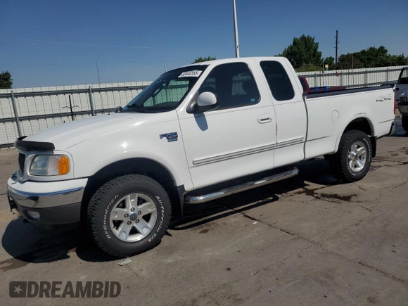 2003 Ford F-150 XL with VIN 1FTRX18L63NA76059, listed as a Copart auction lot 60846555 with 57,346 mi miles and Salvage title. Bid and sale history available at DreamBid. Image 1.