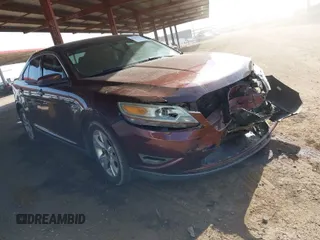2010 Ford Taurus SEL with VIN 1FAHP2EWXAG142801, listed as a IAAI auction lot 41950232 with 154,916 mi miles and . Bid and sale history available at carsss.com. Image 1.