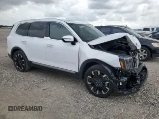 2024 Kia Telluride SX z VIN 5XYP54GC8RG494042, wystawiony jako Copart lot #54714375 z przebiegiem 7 719 mil mil oraz Szkoda całkowita • Salvage title. Historia ofert i sprzedaży dostępna na DreamBid. Obrazek 4.