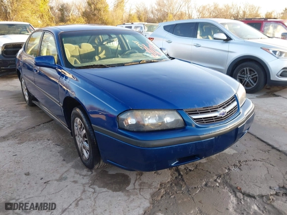 2003 Chevrolet Impala with VIN 2G1WF52E839331135, listed as a IAAI auction lot 41775510 with 139,182 mi miles. Bid and sale history available at carsss.com. Image 1.