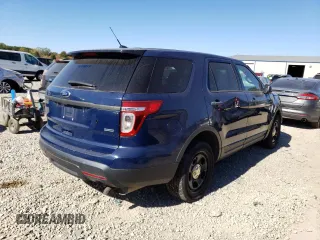 2015 Ford Utility Police Interceptor with VIN 1FM5K8AR7FGB20028, listed as a Copart auction lot 75304944 with 154,195 mi miles and Clean Title. Bid and sale history available at carsss.com. Image 3.