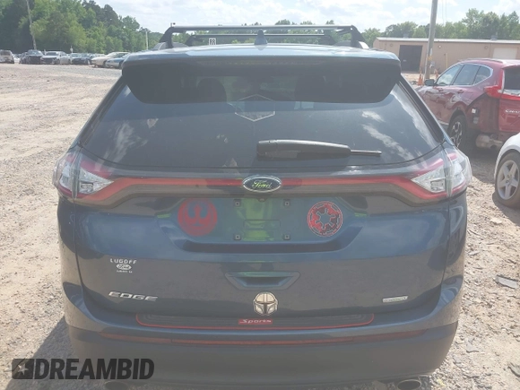 2018 Ford Edge SE with VIN 2FMPK3G92JBC45862, listed as a IAAI auction lot 42549942 with 160,037 mi miles and . Bid and sale history available at DreamBid. Image 16.