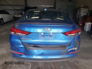 2017 Hyundai Elantra SE with VIN 5NPD84LF9HH138751, listed as a Copart auction lot 54391665 with 87,359 mi miles and Non repairable. Bid and sale history available at DreamBid. Image 6.