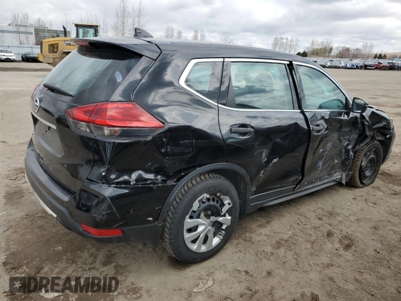 2017 Nissan Rogue S with VIN 5N1AT2MT3HC854529, listed as a Copart auction lot 51653595 with 152,026 mi miles and Salvage Title. Bid and sale history available at carsss.com. Image 3.