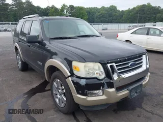 2007 Ford Explorer Eddie Bauer with VIN 1FMEU64E77UB41195, listed as a IAAI auction lot 42434007 with 237,129 mi miles and . Bid and sale history available at DreamBid. Image 1.