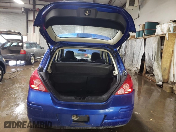 2008 Nissan Versa 1.8 S with VIN 3N1BC13E28L351166, listed as a Copart auction lot 47048055 with 150,840 mi miles and Salvage Title. Bid and sale history available at carsss.com. Image 6.
