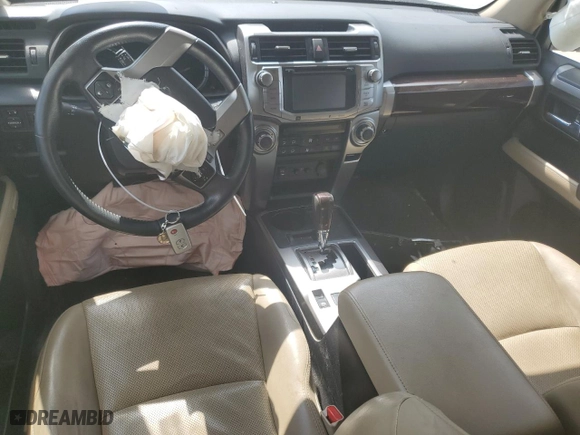 2014 Toyota 4Runner SR5 with VIN JTEZU5JR8E5079347, listed as a Copart auction lot 48868555 with 128,755 mi miles and Salvage Title. Bid and sale history available at carsss.com. Image 8.