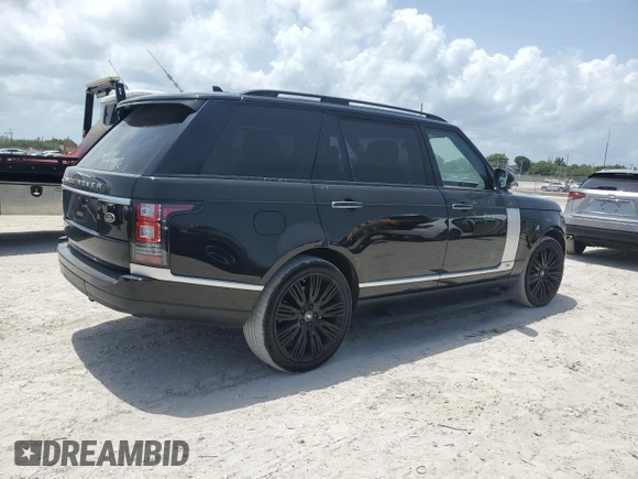 2016 Land Rover Range Rover z VIN SALGV3EF5GA259031, wystawiony jako Copart lot #59727765 z przebiegiem 57 878 mil mil oraz Szkoda całkowita • Salvage title. Historia ofert i sprzedaży dostępna na DreamBid. Obrazek 3.