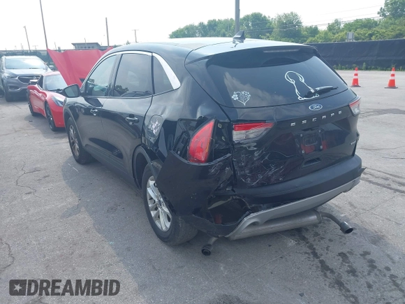 2022 Ford Escape SE with VIN 1FMCU9G62NUA72507, listed as a IAAI auction lot 42615366 with 34,214 mi miles and . Bid and sale history available at DreamBid. Image 3.