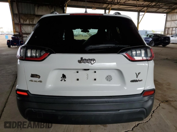2019 Jeep Cherokee Latitude with VIN 1C4PJMCBXKD238157, listed as a Copart auction lot 50930335 with 89,006 mi miles and Salvage Title. Bid and sale history available at carsss.com. Image 6.