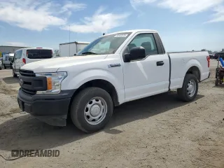 2020 Ford F-150 XL with VIN 1FTMF1CB8LKD34255, listed as a Copart auction lot 52932575 with 153,823 mi miles and Clean title. Bid and sale history available at DreamBid. Image 1.