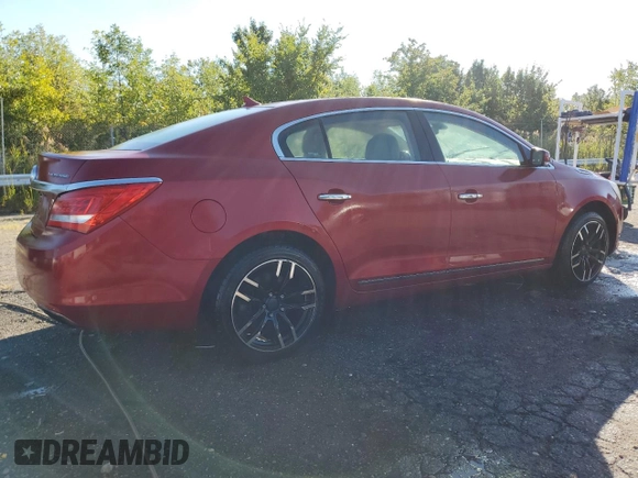 2014 Buick LaCrosse Leather with VIN 1G4GB5G31EF160443, listed as a Copart auction lot 70067474 with 267,476 mi miles and Clean Title. Bid and sale history available at carsss.com. Image 3.
