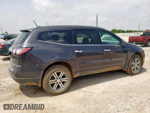 2016 Chevrolet Traverse LT with VIN 1GNKRGKD1GJ131490, listed as a Copart auction lot 59302135 with 178,931 mi miles and Clean title. Bid and sale history available at DreamBid. Image 3.