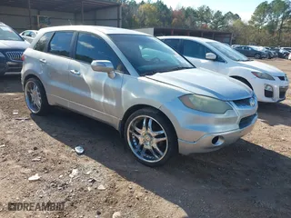 2007 Acura RDX with VIN 5J8TB18277A000909, listed as a IAAI auction lot 40921086 with 154,649 mi miles. Bid and sale history available at carsss.com. Image 1.