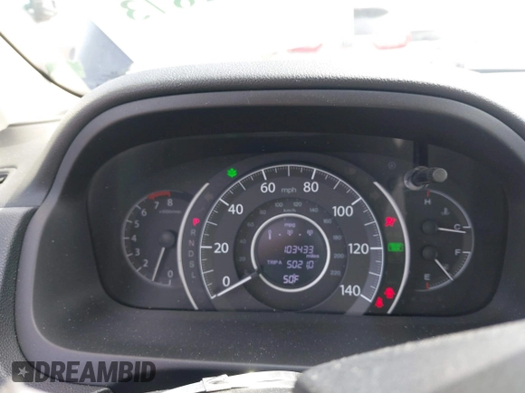 2016 Honda CR-V EX with VIN 2HKRM4H50GH655470, listed as a IAAI auction lot 41961873 with 103,433 mi miles and . Bid and sale history available at DreamBid. Image 7.