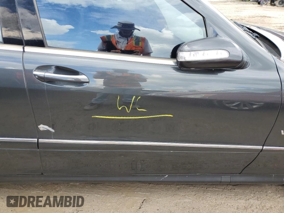 2004 Mercedes-Benz S 55 AMG with VIN WDBNG74J24A422606, listed as a Copart auction lot 74218554 with Not Provided miles and Non Repairable. Bid and sale history available at DreamBid. Image 12.