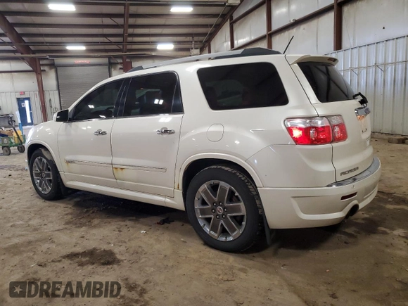 2011 GMC Acadia Denali with VIN 1GKKVTED0BJ320251, listed as a Copart auction lot 52072865 with 157,108 mi miles and Clean Title. Bid and sale history available at carsss.com. Image 2.