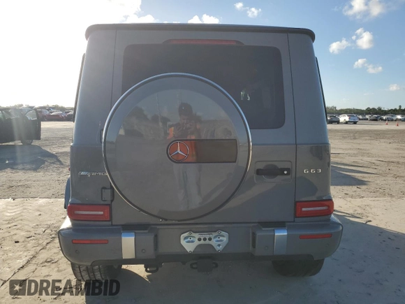 2021 Mercedes-Benz G 63 AMG with VIN W1NYC7HJXMX386092, listed as a Copart auction lot 77246233 with Not Provided miles and . Bid and sale history available at DreamBid. Image 6.