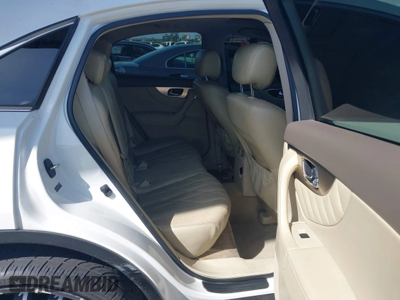 2010 Infiniti FX35 with VIN JN8AS1MU8AM801422, listed as a IAAI auction lot 41955709 with 202,345 mi miles. Bid and sale history available at carsss.com. Image 8.