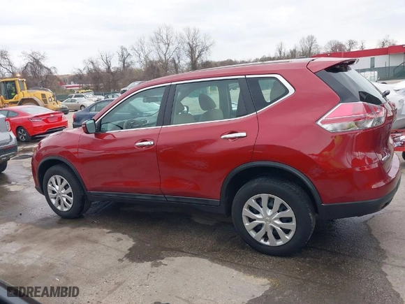 2015 Nissan Rogue SL with VIN 5N1AT2MV0FC891679, listed as a IAAI auction lot 41842692 with 203,256 mi miles. Bid and sale history available at carsss.com. Image 14.