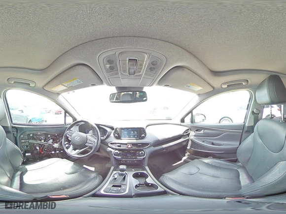 2019 Hyundai Santa Fe Limited with VIN 5NMS53AA2KH133896, listed as a Copart auction lot 51812595 with 122,601 mi miles and Salvage Title. Bid and sale history available at carsss.com. Image 16.