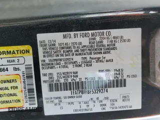 2015 Ford Mustang GT Premium with VIN 1FATP8FF8F5329274, listed as a Copart auction lot 86658534 with 27,678 mi miles and Salvage title. Bid and sale history available at DreamBid. Image 14.