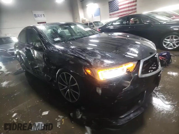2018 Acura TLX w/Technology Pkg with VIN 19UUB2F52JA003652, listed as a Copart auction lot 45919365 with 135,676 mi miles and Salvage Title. Bid and sale history available at carsss.com. Image 13.