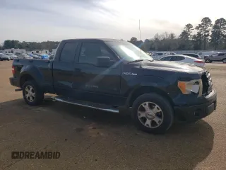 2009 Ford F-150 STX with VIN 1FTRX02W89KA76765, listed as a Copart auction lot 86689504 with 383,653 mi miles and Salvage Title. Bid and sale history available at carsss.com. Image 4.