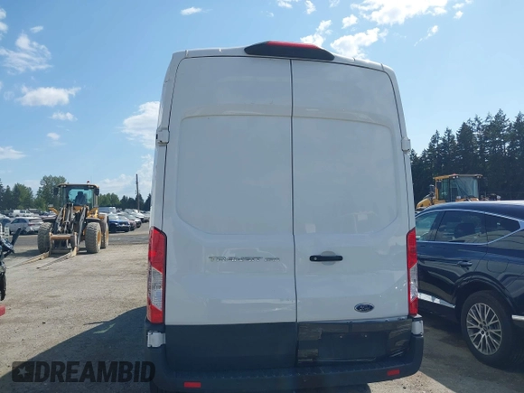 2023 Ford Transit Cargo with VIN 1FTBR1X84PKB02027, listed as a IAAI auction lot 42062820 with 79,813 mi miles and . Bid and sale history available at DreamBid. Image 16.