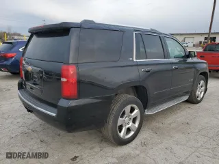 2015 Chevrolet Tahoe LTZ with VIN 1GNSKCKC1FR111115, listed as a Copart auction lot 52503395 with 140,753 mi miles and Clean Title. Bid and sale history available at carsss.com. Image 3.