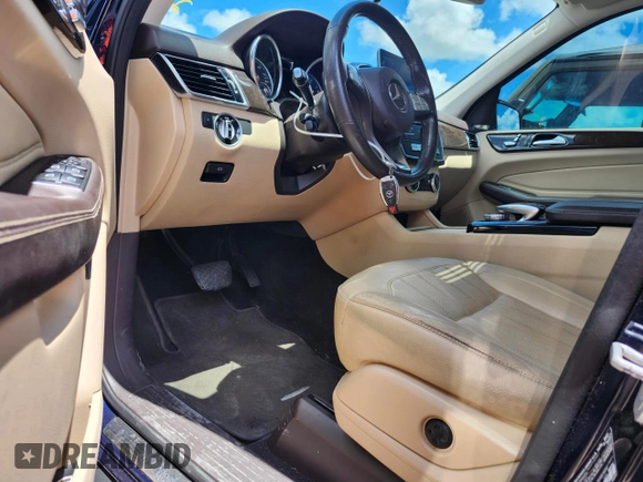 2017 Mercedes-Benz GLE 350 with VIN 4JGDA5JB4HA909503, listed as a Copart auction lot 60791885 with 108,610 mi miles and Salvage title. Bid and sale history available at DreamBid. Image 7.