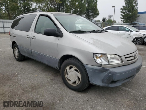 2002 Toyota Sienna LE with VIN 4T3ZF13CX2U473002, listed as a Copart auction lot 86553254 with 359,659 mi miles and Salvage Title. Bid and sale history available at DreamBid. Image 4.