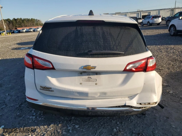 2018 Chevrolet Equinox LS with VIN 3GNAXHEV0JS558192, listed as a Copart auction lot 48210225 with 168,606 mi miles and Salvage Title. Bid and sale history available at carsss.com. Image 6.