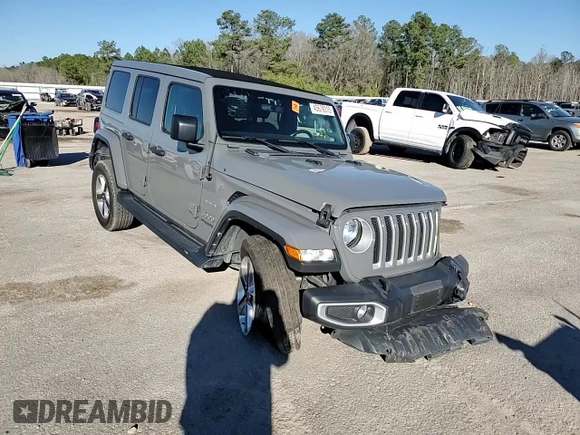 2022 Jeep Wrangler Unlimited Sahara с VIN 1C4HJXEG2NW115847, выставлен на аукционе Copart как лот 45678015 с пробегом Не указан миль и Списание • Salvage title. История ставок и продаж доступна на DreamBid. Изображение 11.