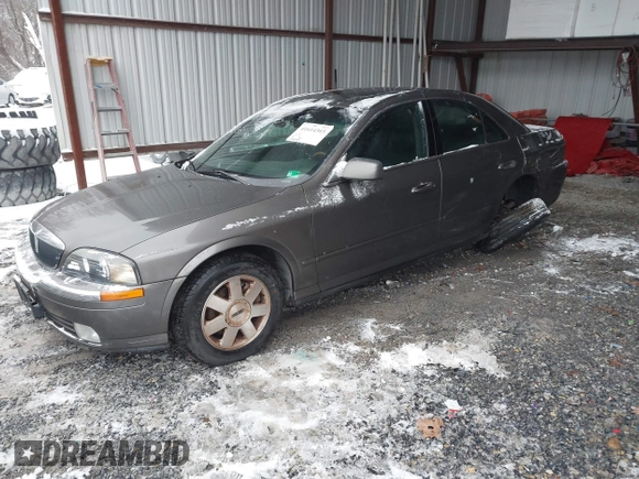 2002 Lincoln LS w/Base Pkg with VIN 1LNHM87A32Y702060, listed as a IAAI auction lot 41614303 with 172,783 mi miles. Bid and sale history available at carsss.com. Image 2.