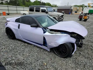 2003 Nissan 350Z Touring with VIN JN1AZ34EX3T015693, listed as a Copart auction lot 51972265 with 0 mi miles and Salvage Title. Bid and sale history available at carsss.com. Image 4.