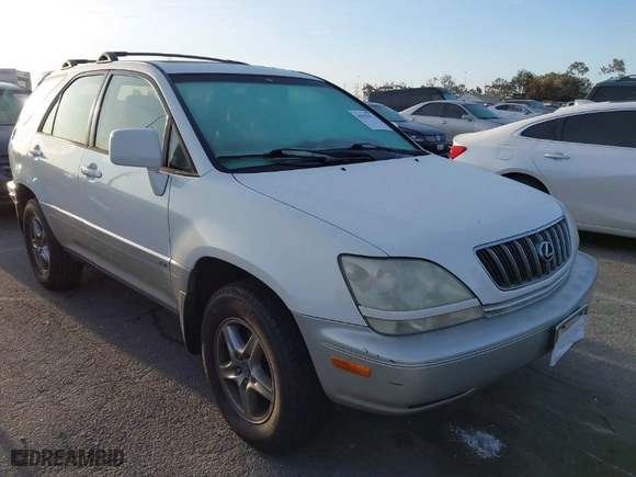 2001 Lexus RX 300 with VIN JTJHF10U710189612, listed as a IAAI auction lot 41927971 with NaN miles. Bid and sale history available at carsss.com. Image 1.