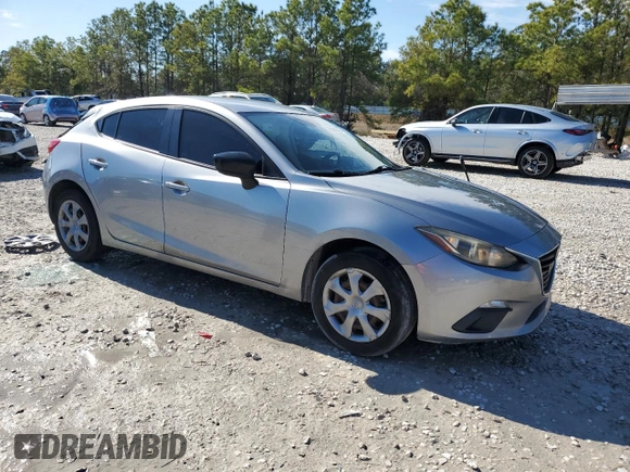 2015 Mazda 3 i Sport with VIN JM1BM1K72F1224693, listed as a Copart auction lot 88348285 with 72,271 mi miles and Clean Title. Bid and sale history available at DreamBid. Image 4.