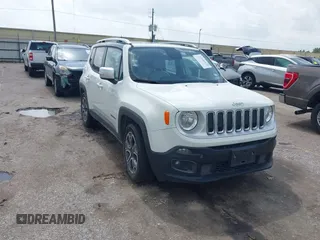 2016 Jeep Renegade Limited с VIN ZACCJADT0GPC92838, выставлен на аукционе IAAI как лот 42496175 с пробегом 131 533 миль миль и . История ставок и продаж доступна на DreamBid. Изображение 1.